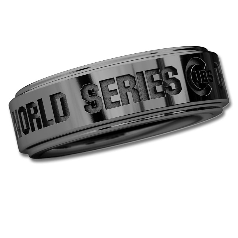 Chicago Cubs Chicago Cubs Fan Collection Cubs ShadowCast® Band Ring