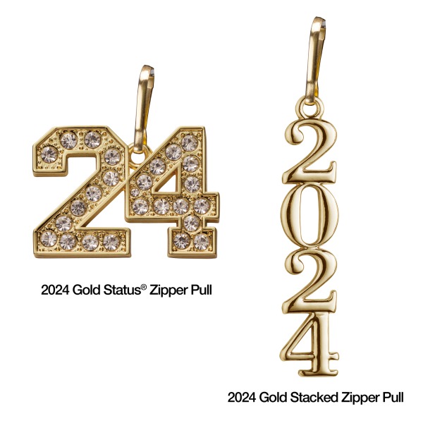 Gold Zipper Pull