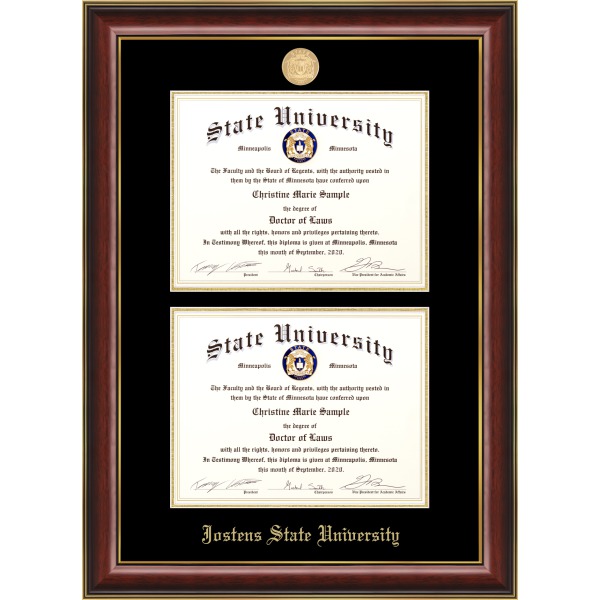 Classic Diploma Frame - Double