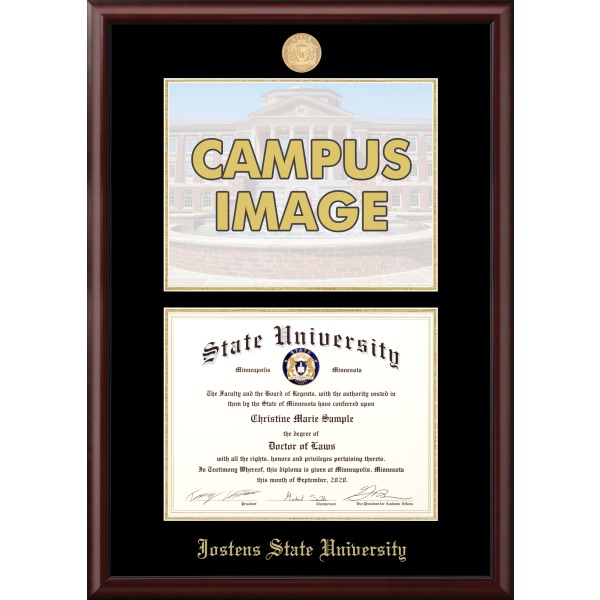 Scholar Diploma Frame - Campus Image