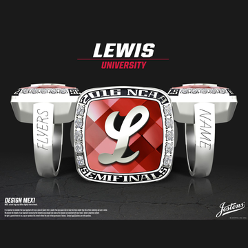 Lewis University Women's Volleyball 2016 NCAA Semifinals Championship Ring