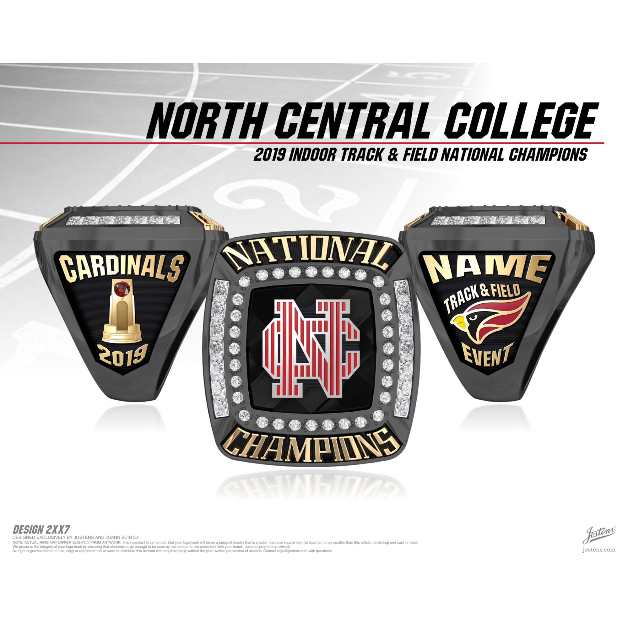 North Central College Men's Track & Field 2019 National Championship Ring