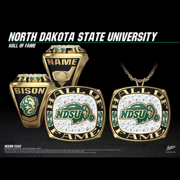 North Dakota State University Hall of Fame Championship Ring