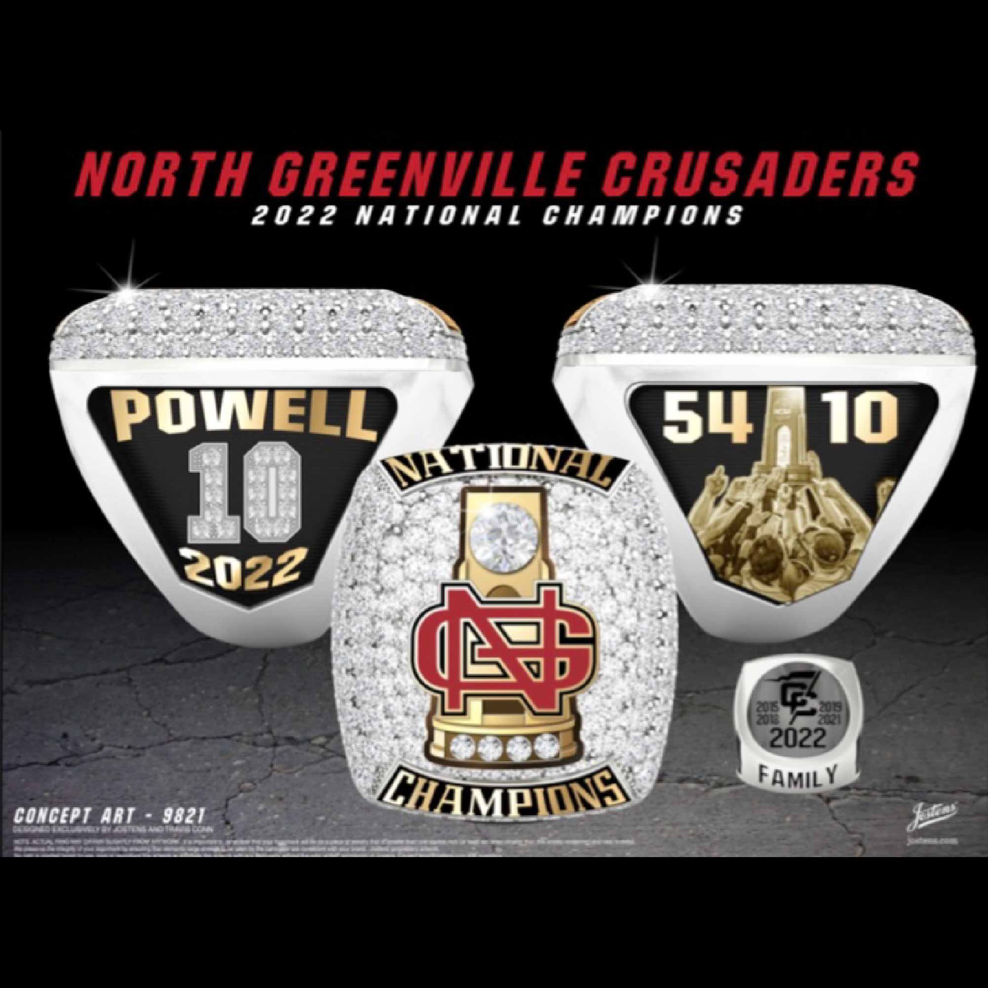 North Greenville University Baseball 2022 National Championship Ring