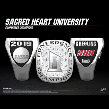 Sacred Heart University Women's Bowling 2019 Conference Championship Ring