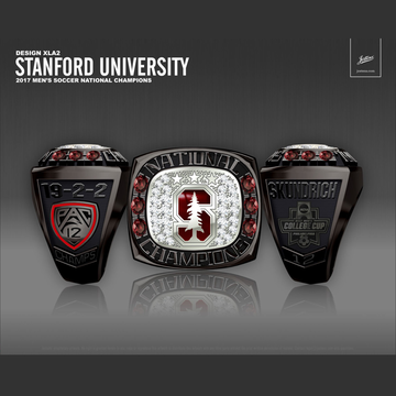 Stanford University Men's Soccer 2017 National Championship Ring