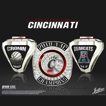 University of Cincinnati Men's Basketball 2018 American Championship Ring