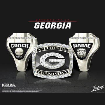 University of Georgia Women's Track & Field 2018 National Championship Ring