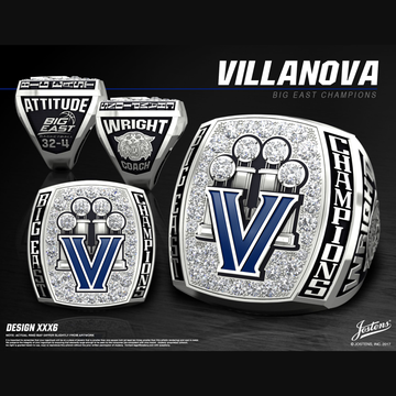 Villanova University Men's Basketball 2017 Big East Championship Ring