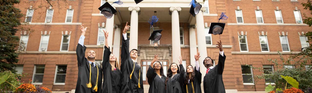 Jostens College Students Celebrating Graduation