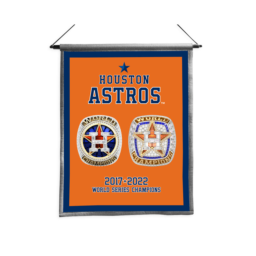 Houston Astros World Series Championship Flag 