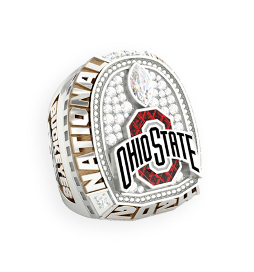 National Championship Ring Paperweight