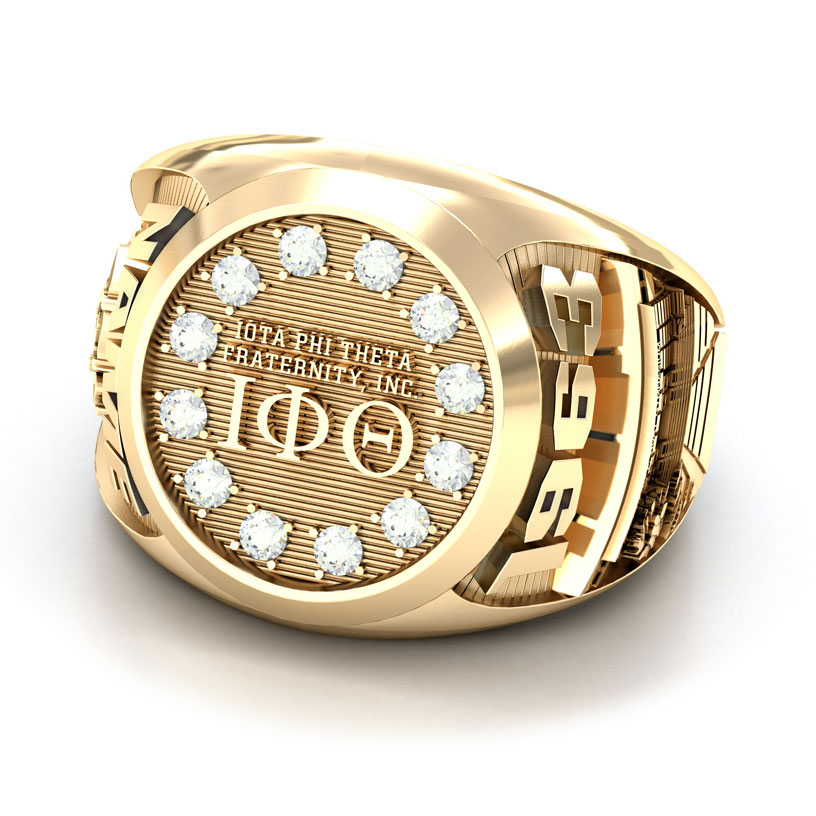 Iota Phi Theta Iota Phi Theta Large Signet Membership Ring