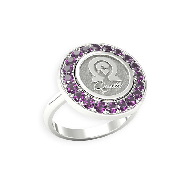 Omega Psi Phi Membership Ring Rosalind Quette 9966