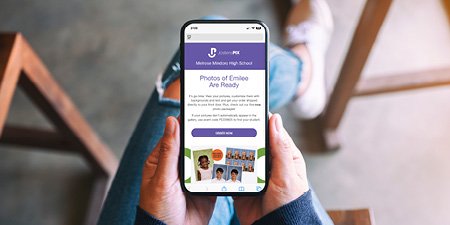 We’ll let you know when your pictures are ready to order.