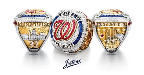 Jostens Creates 2019 World Series Championship Ring for the Washington Nationals