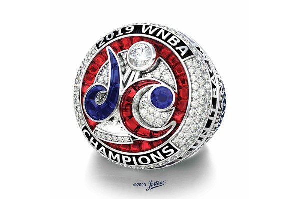 Jostens creates 2019 WNBA Championship Ring for the Washington Mystics