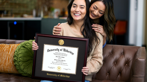 university diploma frames