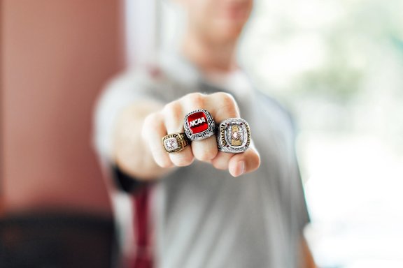 college champ rings