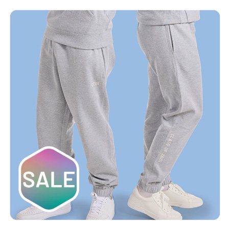 TAPERED SWEATPANTS