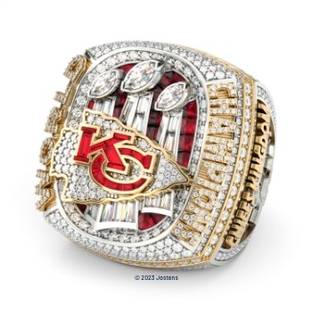 Kansas City Chiefs Super Bowl Championship Ring