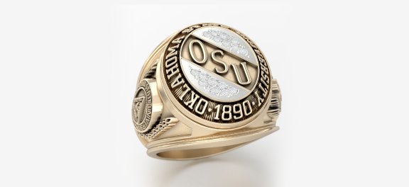 Oklahoma State University 1890 ring