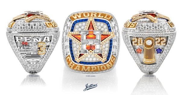 Jostens and the Houston Astros Celebrate the Franchise’s Second World Series Title with an Incredible Championship Ring Featuring Diamonds and Custom-cut Gemstones