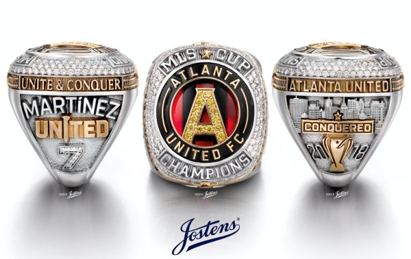 Jostens Creates Championship Ring for Atlanta United Soccer Team