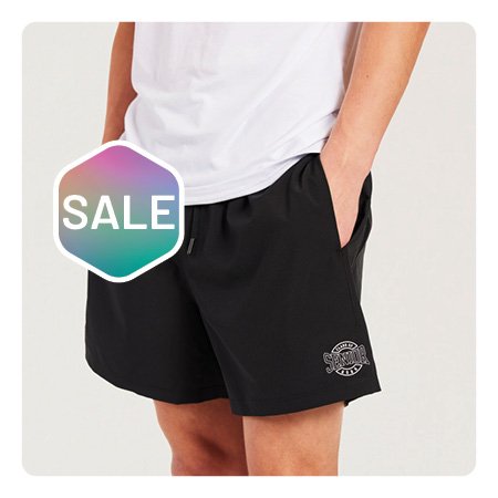 5.5” MESH-DETAILED STRETCH SHORTS