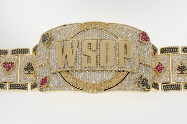 The 2022 WSOP championship bracelet is dripping in diamonds, thanks to Jostens