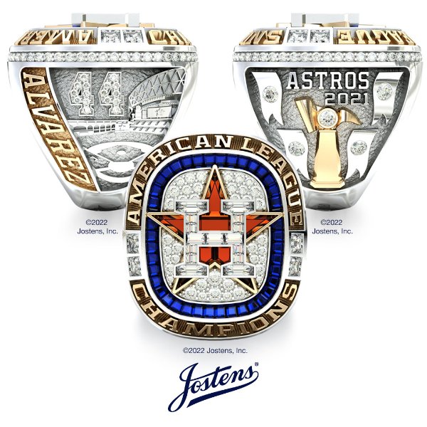 Astros 2022 World Championship Ring presented by Jostens