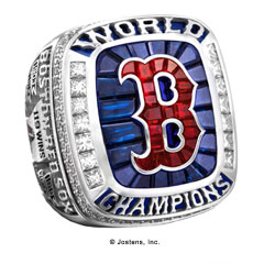 Jostens delivers Cleveland Indians American League Championship Ring